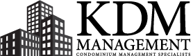 The KDM Management Logo